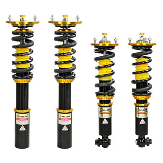 Yellow Speed Racing® - 0.5"-2.5" x 0.5"-2.5" Dynamic Pro Sport™ Front and Rear Coilover Kit