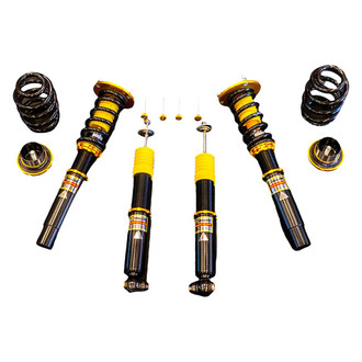 Yellow Speed Racing® - Inverted Dynamic Pro Sport™ Front and Rear Lowering Coilover Kit