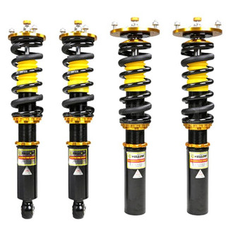 Yellow Speed Racing® - 0.5"-2.5" x 0.5"-2.5" Dynamic Pro Sport™ Front and Rear Coilover Kit