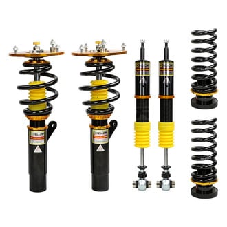 Yellow Speed Racing® - 0.5"-2.5" x 0.5"-2.5" Dynamic Pro Sport™ Front and Rear Coilover Kit