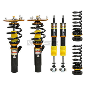 Yellow Speed Racing® - 0.5"-2.5" x 0.5"-2.5" Dynamic Pro Sport™ Front and Rear Coilover Kit