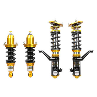 Yellow Speed Racing® - Inverted Premium Competition™ Front and Rear Coilover Kit