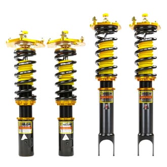 Yellow Speed Racing® - Inverted Dynamic Pro Sport™ Front and Rear Lowering Coilover Kit
