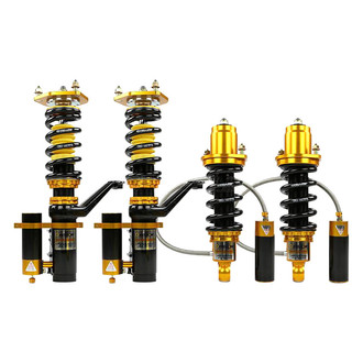 Yellow Speed Racing® - 0.5"-2.5" x 0.5"-2.5" Advanced Pro Plus Circuit Spec Front and Rear Coilover Kit