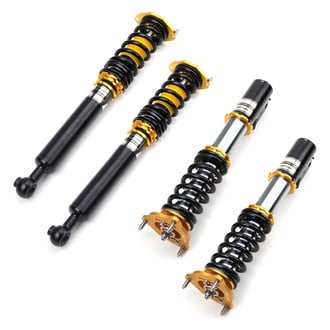Yellow Speed Racing® - 0"-3" x 0"-3" Inverted Pro Street™ Front and Rear Inverted Coilover Kit