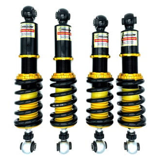 Yellow Speed Racing® - Inverted Dynamic Pro Sport™ Front and Rear Lowering Coilover Kit