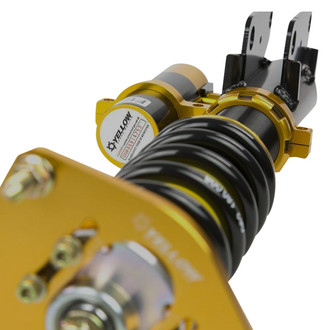 Yellow Speed Racing® - 0.5"-2.5" x 0.5"-2.5" Club Performance™ Front and Rear Coilover Kit