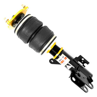 Yellow Speed Racing® - 4.0" x 4.0" Dynamic Pro™ Front and Rear Monotube Adjustable Lowering Air Strut Kit