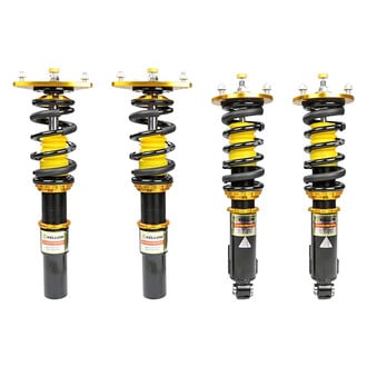 Yellow Speed Racing® - 0.5"-2.5" x 0.5"-2.5" Dynamic Pro Sport™ Front and Rear Coilover Kit