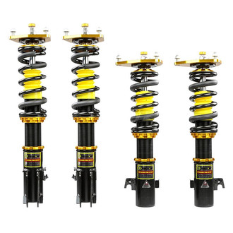 Yellow Speed Racing® - 0.5"-2.5" x 0.5"-2.5" Dynamic Pro Sport™ Front and Rear Coilover Kit