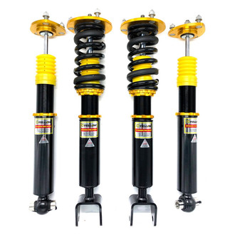 Yellow Speed Racing® - 0.5"-2.5" x 0.5"-2.5" Dynamic Pro Sport™ Front and Rear Coilover Kit