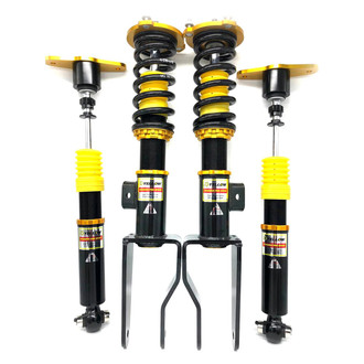 Yellow Speed Racing® - Inverted Dynamic Pro Sport™ Front and Rear Lowering Coilover Kit