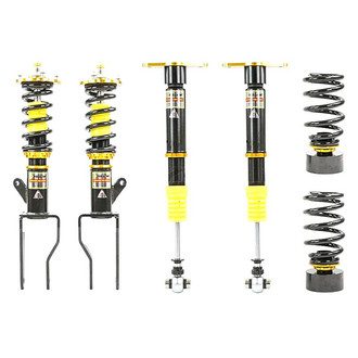 Yellow Speed Racing® - 0.5"-2.5" x 0.5"-2.5" Dynamic Pro Sport™ Front and Rear Coilover Kit