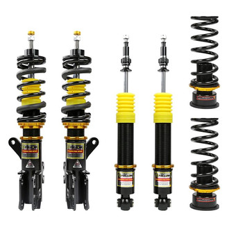 Yellow Speed Racing® - 0.5"-2.5" x 0.5"-2.5" Dynamic Pro Sport™ Front and Rear Coilover Kit