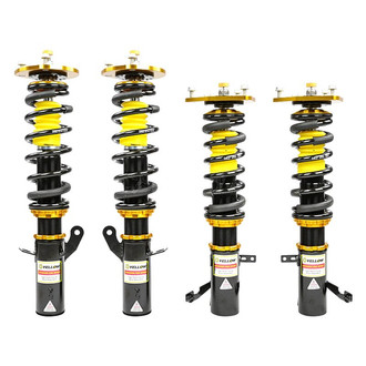 Yellow Speed Racing® - 0.5"-2.5" x 0.5"-2.5" Dynamic Pro Sport™ Front and Rear Coilover Kit
