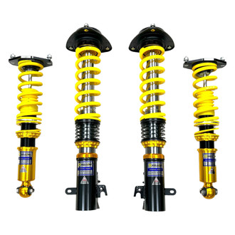 Yellow Speed Racing® - 0"-2" x 0"-2" Gravel Rally™ Front and Rear Coilover Kit