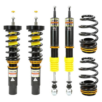 Yellow Speed Racing® - 0.5"-2.5" x 0.5"-2.5" Dynamic Pro Sport™ Front and Rear Coilover Kit