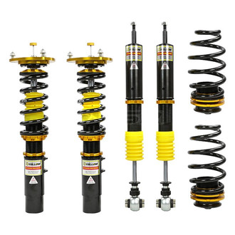 Yellow Speed Racing® - 0.5"-2.5" x 0.5"-2.5" Dynamic Pro Sport™ Front and Rear Coilover Kit