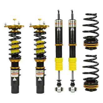 Yellow Speed Racing® - Inverted Dynamic Pro Sport™ Front and Rear Lowering Coilover Kit