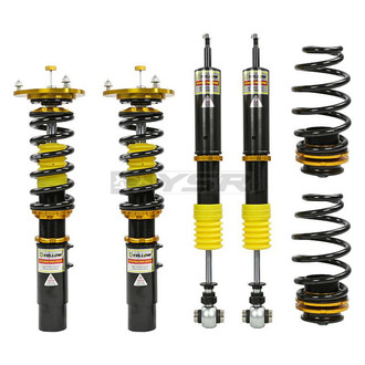 Yellow Speed Racing® - 0.5"-2.5" x 0.5"-2.5" Dynamic Pro Sport™ Front and Rear Coilover Kit