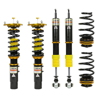 Yellow Speed Racing® - 0.5"-2.5" x 0.5"-2.5" Dynamic Pro Sport™ Front and Rear Coilover Kit