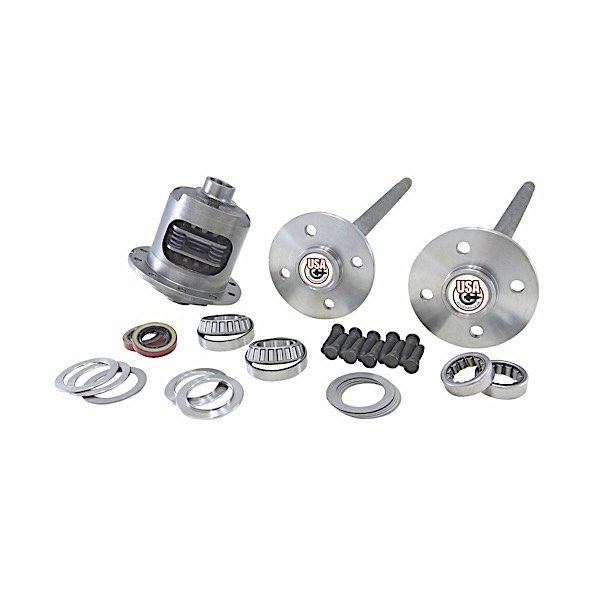 Yukon Gear & Axle® - Rear C-Clip Axle Shaft Kit with Dura Grip Positraction Differential
