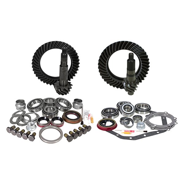 Yukon Gear & Axle® - Front and Rear Ring and Pinion Gear Complete Package