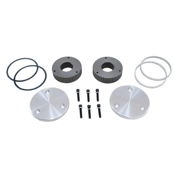 Yukon Gear & Axle® - Hardcore™ Front Inner Drive Flange Kit with Non-Engraved Caps