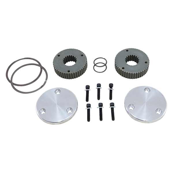 Yukon Gear & Axle® - Hardcore™ Front Passenger Side Inner Drive Flange Kit with Non-Engraved Caps
