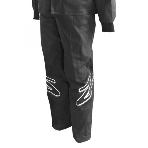 Zamp® - ZR-10 Series Black Cotton XL Single Layer Race Pant