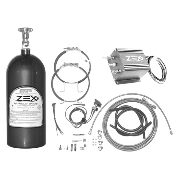 ZEX 82015P Dry Nitrous System With Polished Bottle Fro, 58 OFF