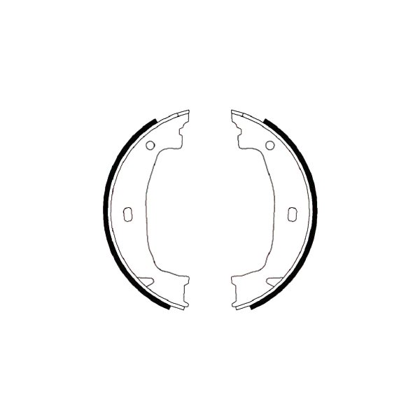 Zimmermann® - Parking Brake Shoe Kit