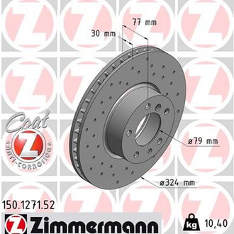 Zimmermann® - Sport-Z Brake Rotor