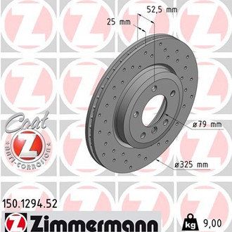 Zimmermann® - Front Brake Rotor