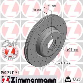 Zimmermann® - Sport-Z Front Brake Rotor