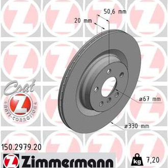 Zimmermann® - Brake Rotor