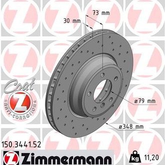 Zimmermann® - Sport-Z Front Brake Rotor