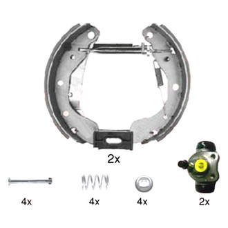 Zimmermann® - Parking Brake Shoe Kit