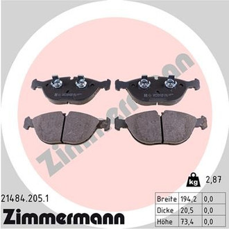 Zimmermann® - Disc Brake Pad Set