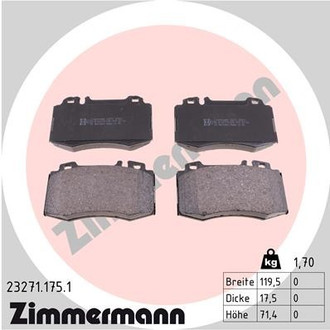 Zimmermann® - Disc Brake Pad Set