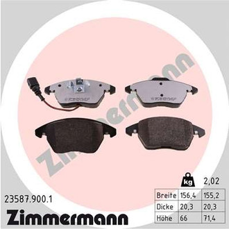 Zimmermann® - Disc Brake Pad Set