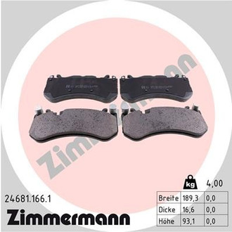 Zimmermann® - Disc Brake Pad Set