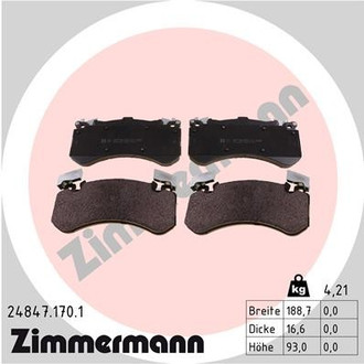 Zimmermann® - Disc Brake Pad Set