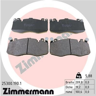 Zimmermann® - Disc Brake Pad Set