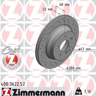 Zimmermann® - Sport-Z Brake Rotor