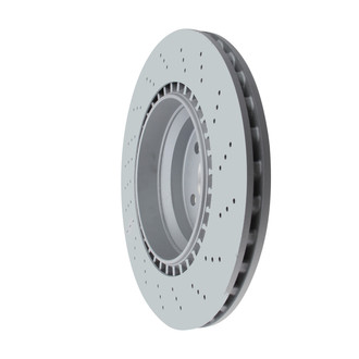 Zimmermann® - Coat-Z Rear Brake Rotor