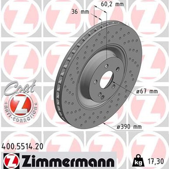 Zimmermann® - Coat-Z Brake Rotor