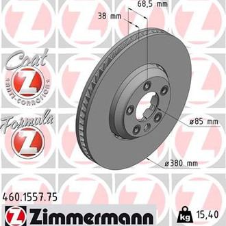 Zimmermann® - Formula-Z Brake Rotor