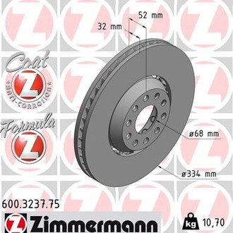 Zimmermann® - Formula-Z Brake Rotor