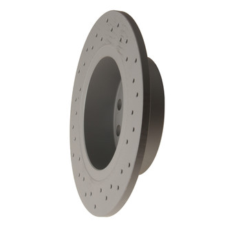 Zimmermann® - Coat-Z Plain Solid Rear Driver Side Brake Rotor